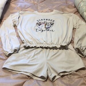 Two piece pajama set by So